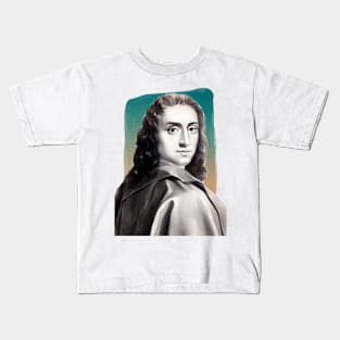 Italian Composer Giovanni Battista Pergolesi illustration Kids T-Shirt